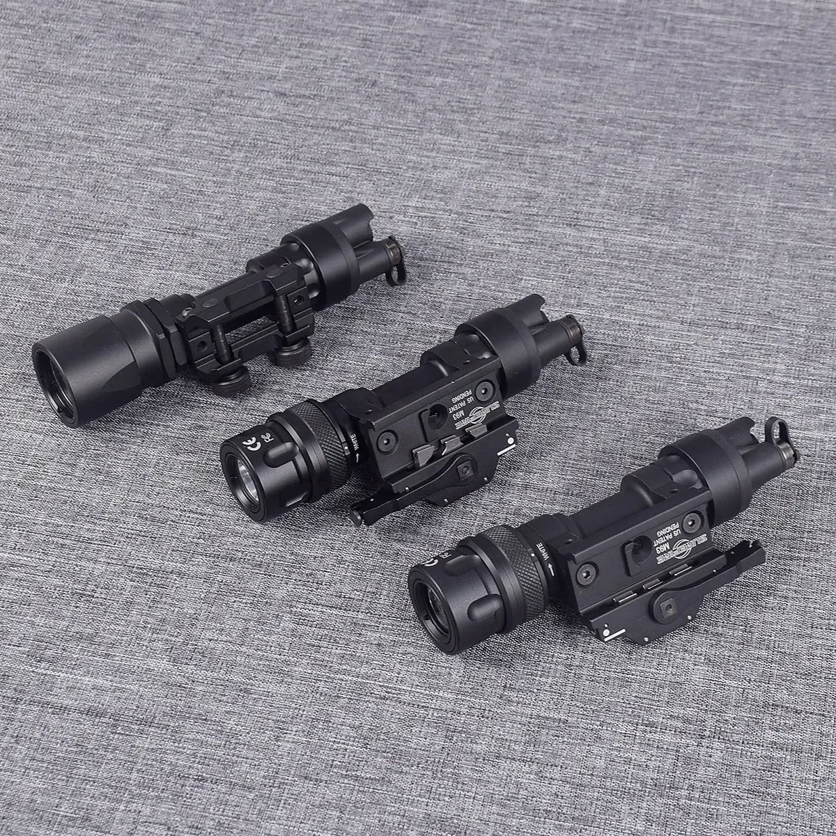 Surefir táctico M951 M952 IR LED potente linterna estroboscópica de Metal cubierta de luz de explorador montaje QD lámpara de armas de caza riel de 20mm - imagen 5