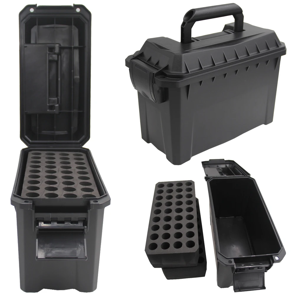 Caja de munición táctica plástica para cartuchos escopeta calibre 12 - imagen 5