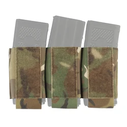 Bolsa táctica para revistas 5,56, tipo incorporado, chaleco de caza MOLLE, bolsa de munición M4 M16, funda para Rifle Airsoft, bolsas Mag