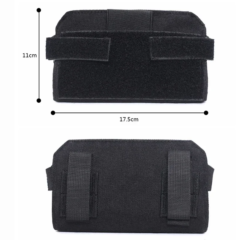 Chaleco táctico MOLLE con bolsillo frontal para teléfono y mapa - imagen 4