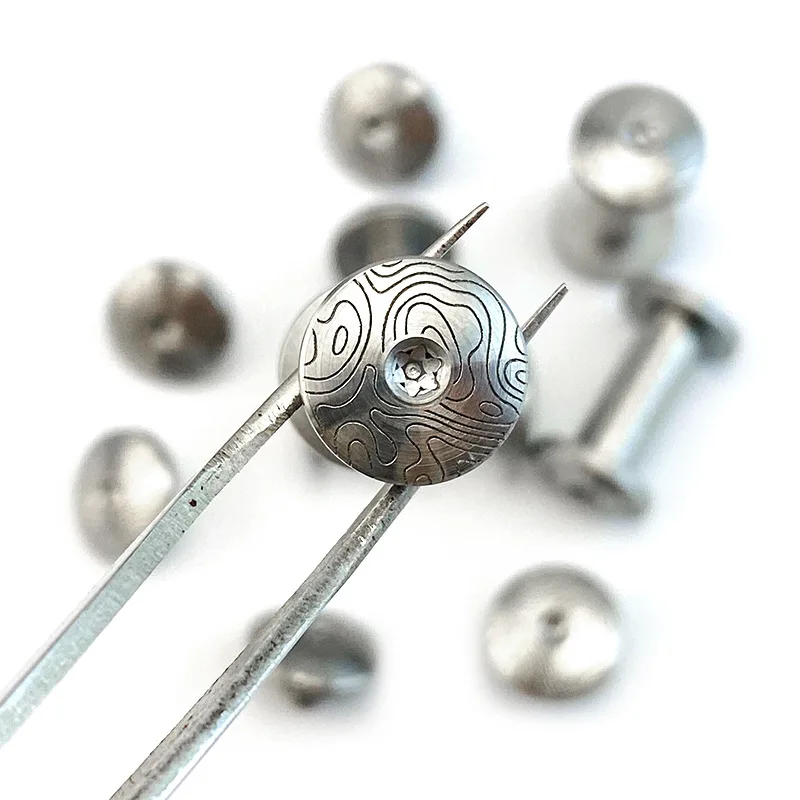 Tornillos bloqueo M4 para mango de cuchillo - Acero inoxidable CNC - imagen 4