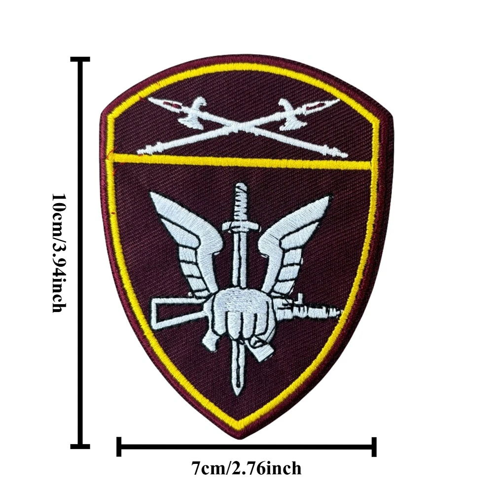 Parche de Velcros Meme, gancho de moral táctico, cierre bordado, pegatina del ejército militar, insignia para mochila - imagen 2