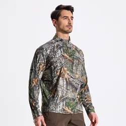 Camisa táctica ripstop camuflaje biónico manga larga UV