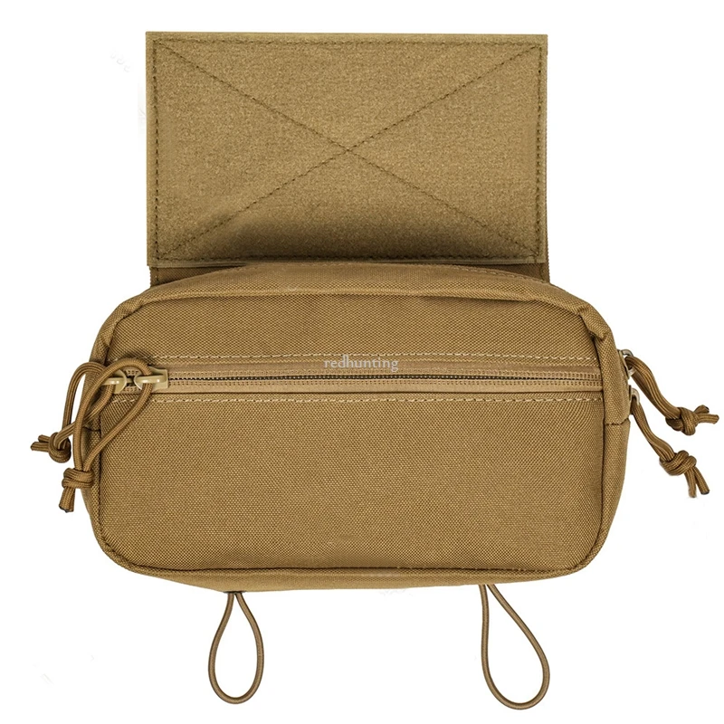 Bolsa táctica de descarga con gancho y bucle para chaleco JPC CPC AVS, bolsa de herramientas de utilidad, Airsoft, Paintball, accesorios de caza - imagen 3