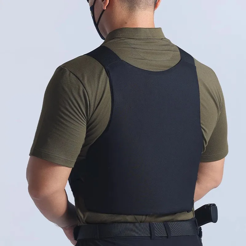Armadura táctica Invisible, chaleco protector usable, ropa suave ligera y delgada, protección desmontable - imagen 5