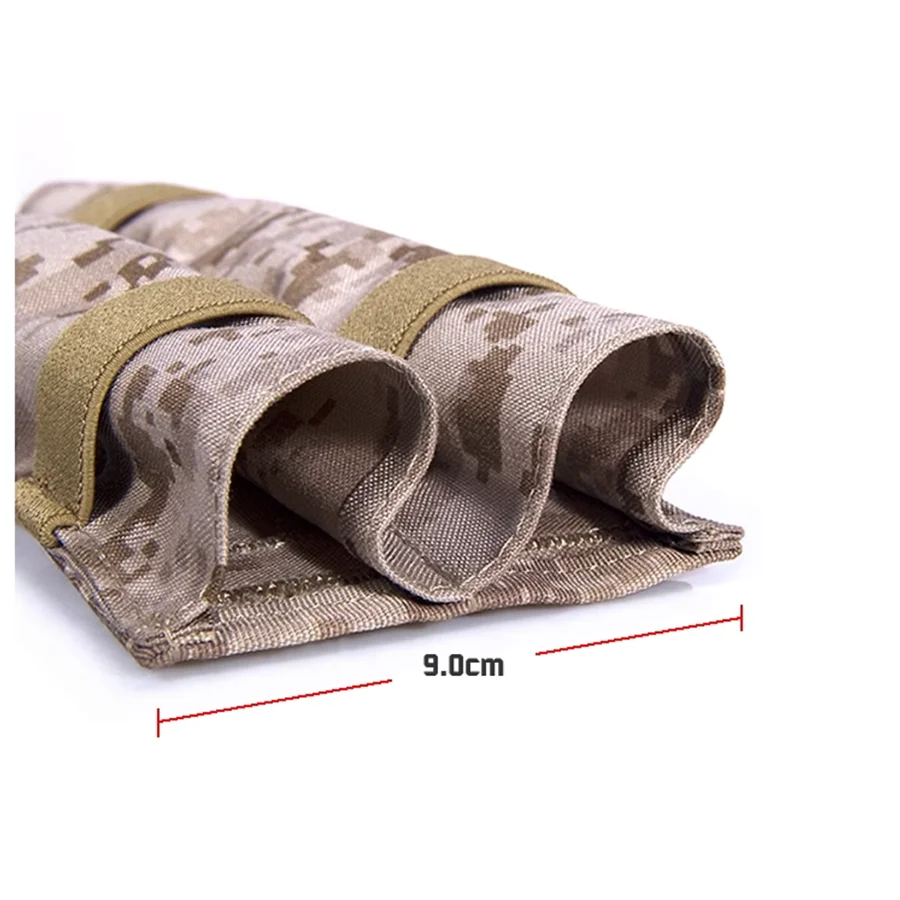 Bolsa de 30cm de largo para chaleco táctico al aire libre, accesorio multiusos MOLLE, Kit de herramientas de doble tira - imagen 4