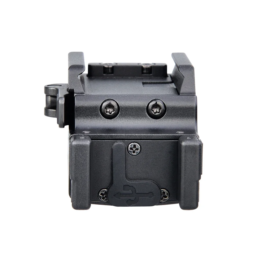 Trustfire GM23 luz de pistola táctica 800 lúmenes montado en carril de liberación rápida linterna Led recargable por USB para Glock 17 19 - imagen 4