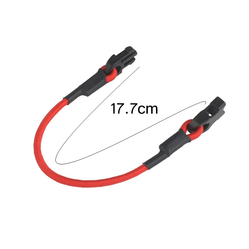 Cuerda fija para exteriores, accesorio médico, soporte para torniquete, almacenamiento de herramientas, mochila Molle, eslinga fija elástica, 3 uds. - imagen 3