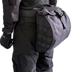 Bolsa para casco táctico al aire libre, bolsa de almacenamiento multifuncional, bolsa para casco de ciclismo, riñonera deportiva para actividades al aire libre