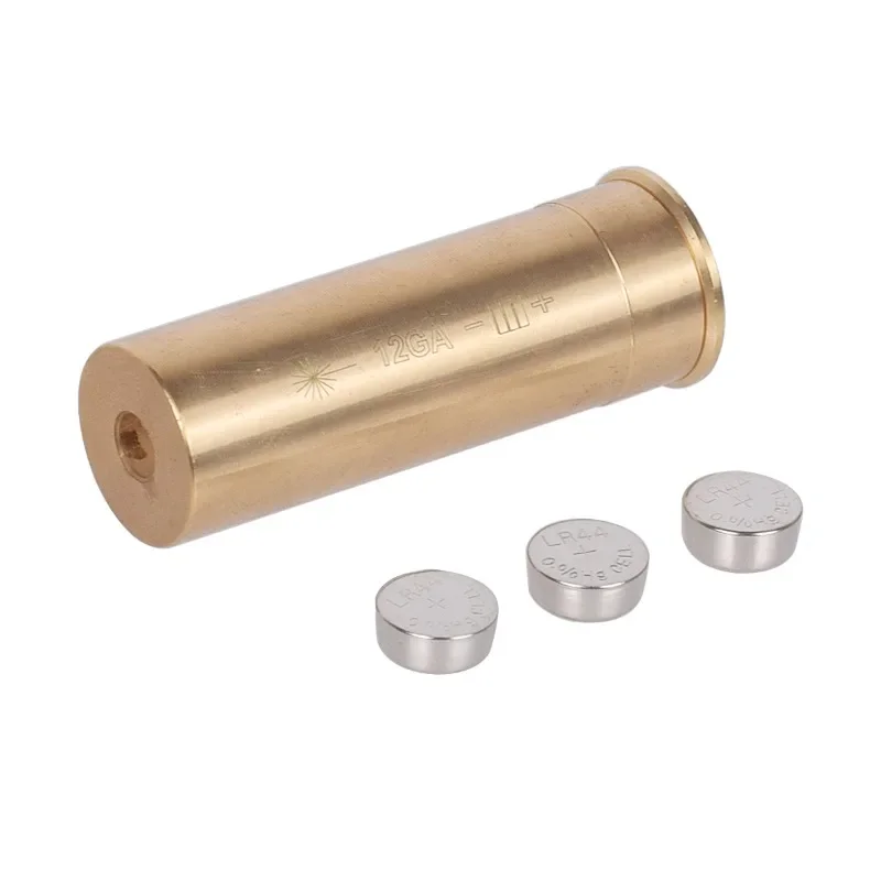 Esqueleto láser rojo táctico 22LR 12GA 20GA 9mm.38spl.223 8x57JS 9x19mm calibre Zeroer calibrador batería de punto rojo - imagen 3