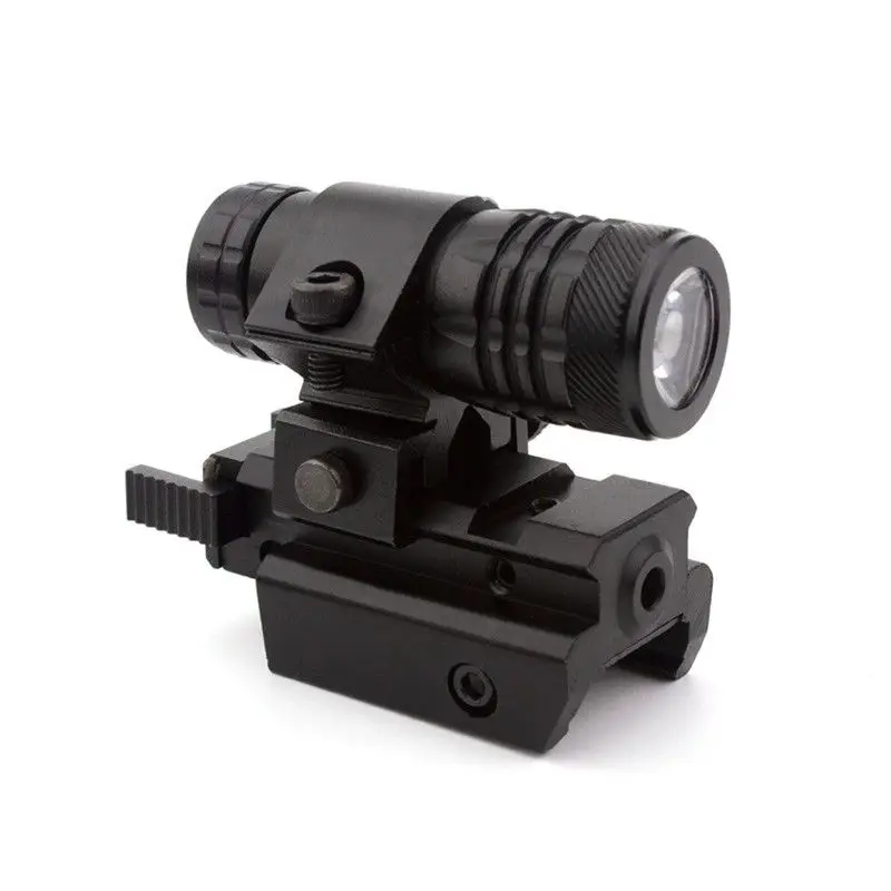 Mini linterna táctica LED, linterna pequeña recargable de 11/20MM, luz colgante para caza, Camping y pesca - imagen 5