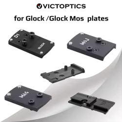 VictOptics placa de montaje red dot de acero para Glock MOS