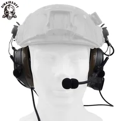 Z-TAC Protectores Auditivos Tácticos Comtac con Riel
