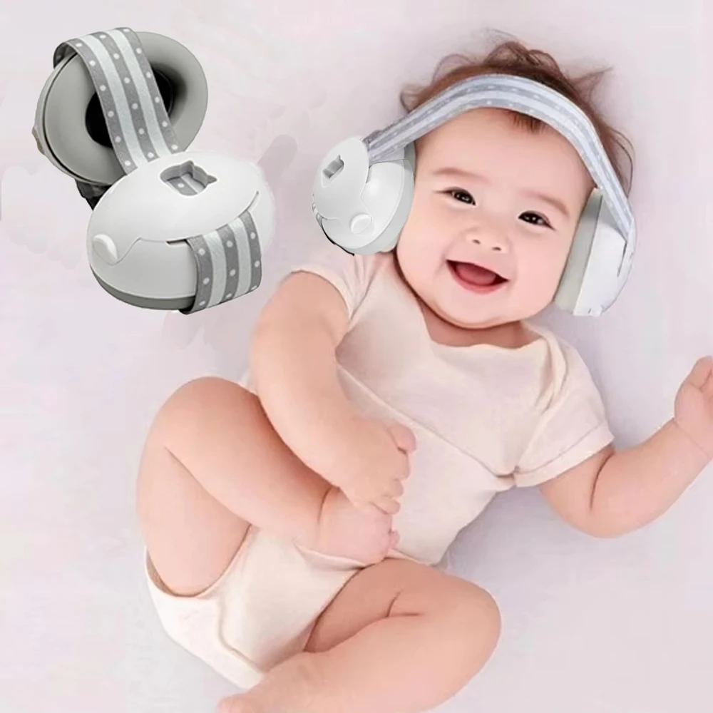 Auriculares con cancelación de ruido para bebé de 0 a 36 meses, orejeras insonorizadas para protección auditiva de bebé, ayudan a dormir - imagen 5