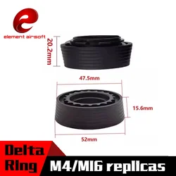 Accesorios para montar frenos de bicicleta anillo Delta de Metal M4 anillo a presión M16 MOE guardamanos modelo Universal sin función