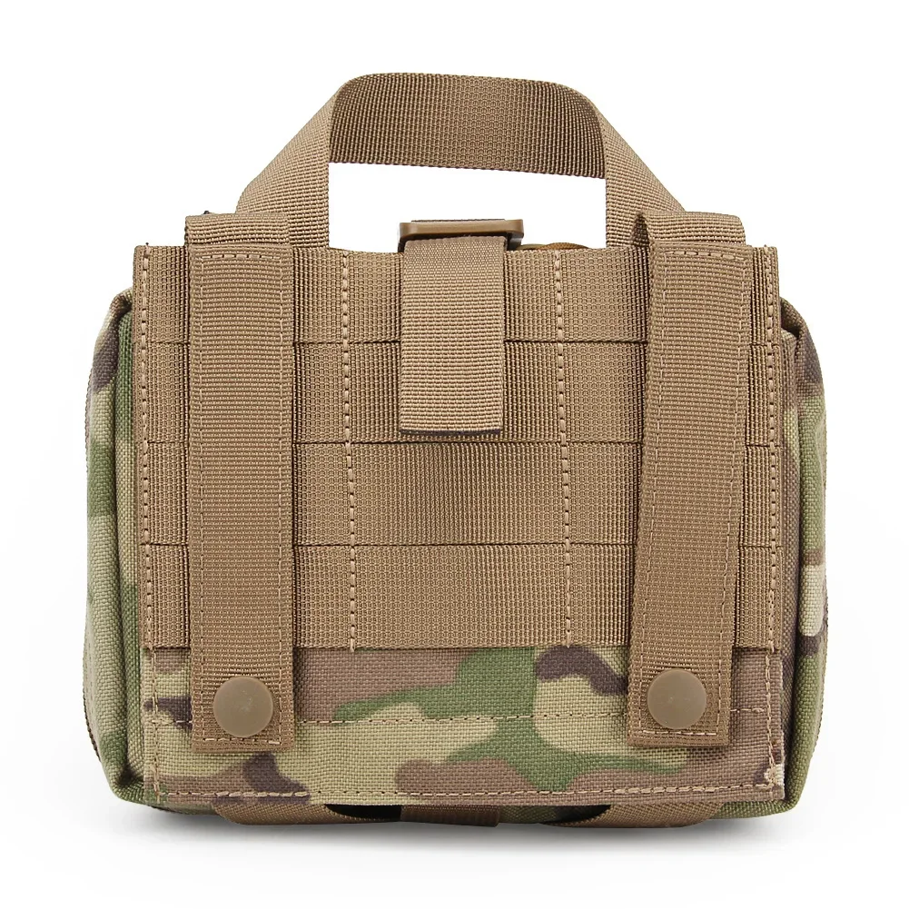 Bolsa médica portátil para campo CS, caza al aire libre, pequeña supervivencia EDC MOLLE, suministros médicos, bolsa de almacenamiento, accesorios para escopeta - imagen 3