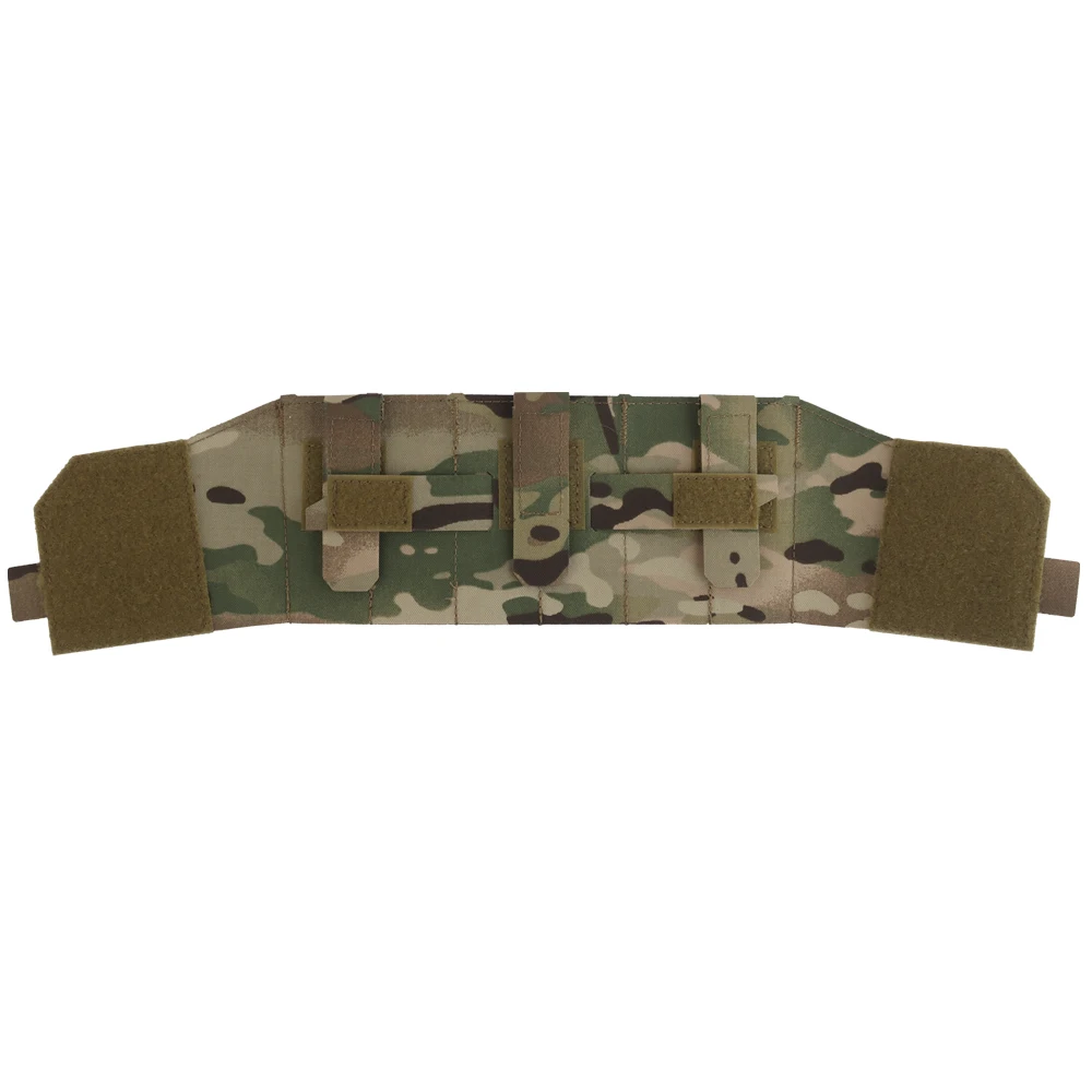 Placa táctica estilo Agilit, adaptador MOLLE de segunda capa para pinza, bolsa Triple Mag, placa ampliada, accesorios para portador Airsoft de caza - imagen 3