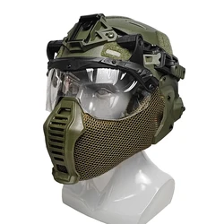 Casco táctico airsoft Wendy 3,0 para caza y paintball