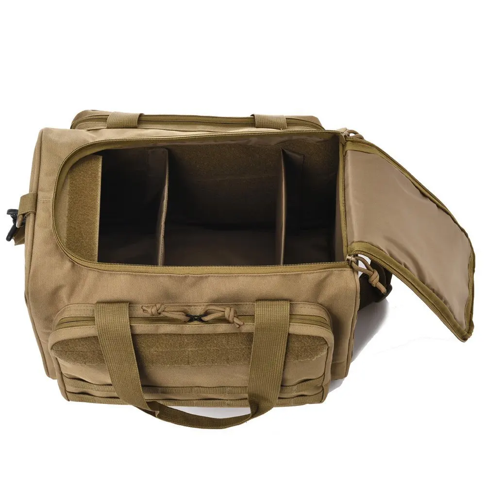 Bolsa de pistola Molle de gran capacidad, bolso táctico de tiro para exteriores, caza, entrenamiento, montañismo, senderismo, Camping - imagen 4