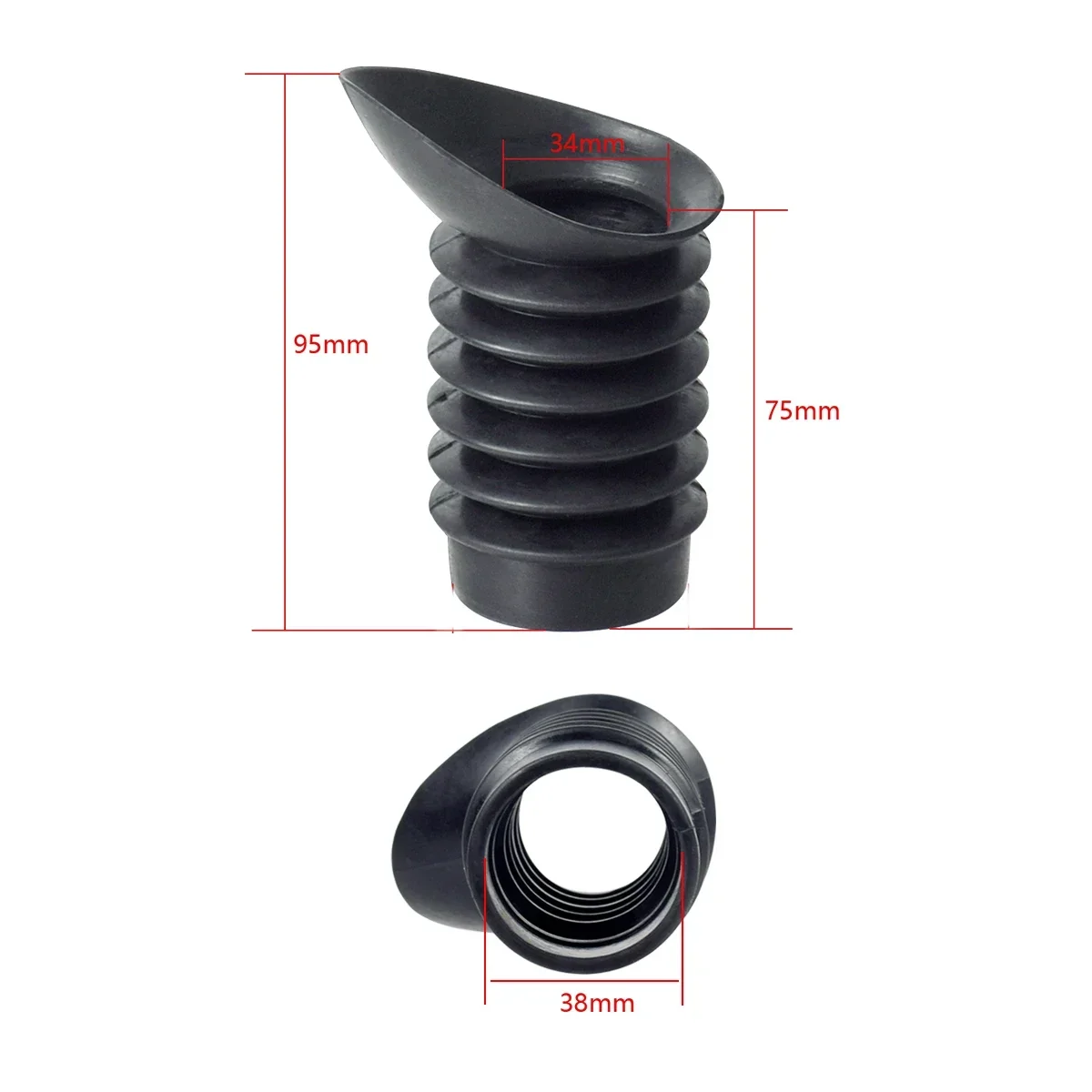 Protector ocular de mira para rifle de caza con goma antiimpacto - imagen 5