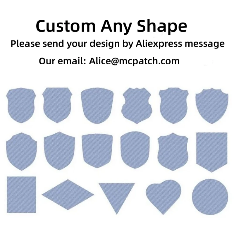 Parches bordados personalizados para accesorios personalizados, diseño de logotipo personalizado, parche bordado para planchar en chaquetas, sombreros y bolsos - imagen 5