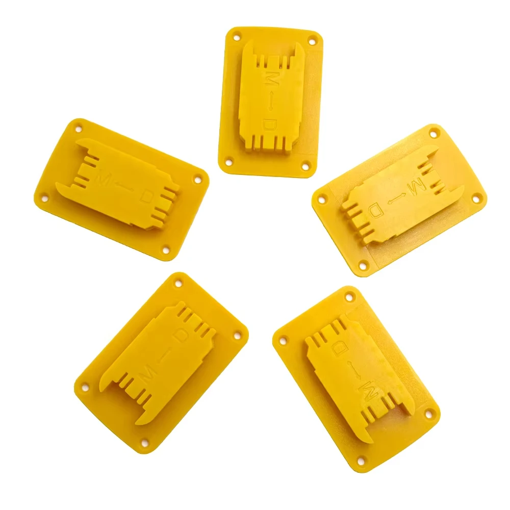 Soporte de máquina de 5 uds., soporte de montaje de herramientas para Milwaukee 18V y Dewalt14.4V-20V, soporte de herramientas, base de almacenamiento de montaje en pared - imagen 3