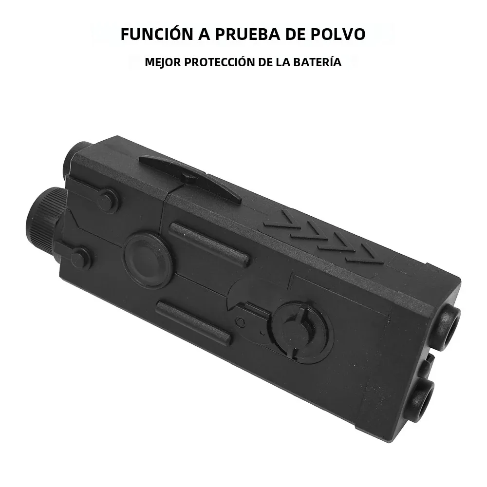 SINAIRSOFT táctico HK146 PEQ2 caja de batería simulada sin función de transporte RAS RIS AEG Airsoft caza 20mm Rail Lipoly - imagen 4
