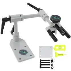 Arco recurvo de tiro con arco, soporte de arco de ajuste de arco compuesto, herramienta Universal, soporte fijo ajustable 360, herramienta de montaje de equipo regulador