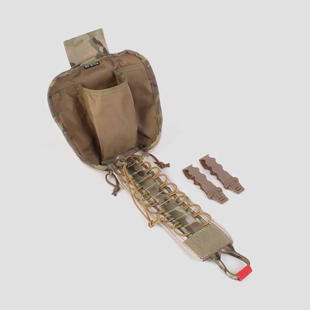 TACTICAL ITS Botiquín de primeros auxilios Bolsa Utilidad EDC Bolsas para traumatismos MOLLE Chaleco Accesorios Bolsa para artículos diversos PH76 - imagen 3