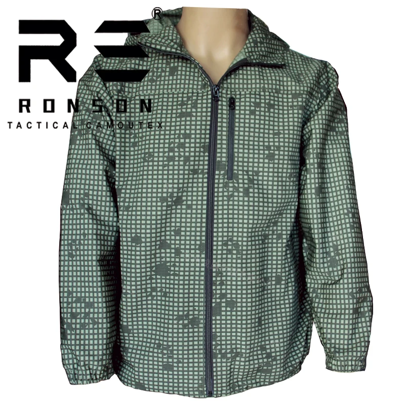 Chaqueta con capucha para hombre, ropa de trabajo táctica al aire libre, sudadera Verde pequeña, EMR, camuflaje de noche de arena grande de cinco hojas, otoño e invierno, nuevo - imagen 2