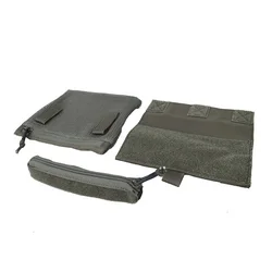 SS Juego bolsas nailon no reflectante para plataforma portaplacas