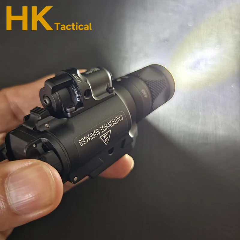 Linterna láser roja táctica Surefir X400V X400, luz exploradora colgante de Metal táctica X300, luces para pistola para 17 G17 G19 - imagen 5