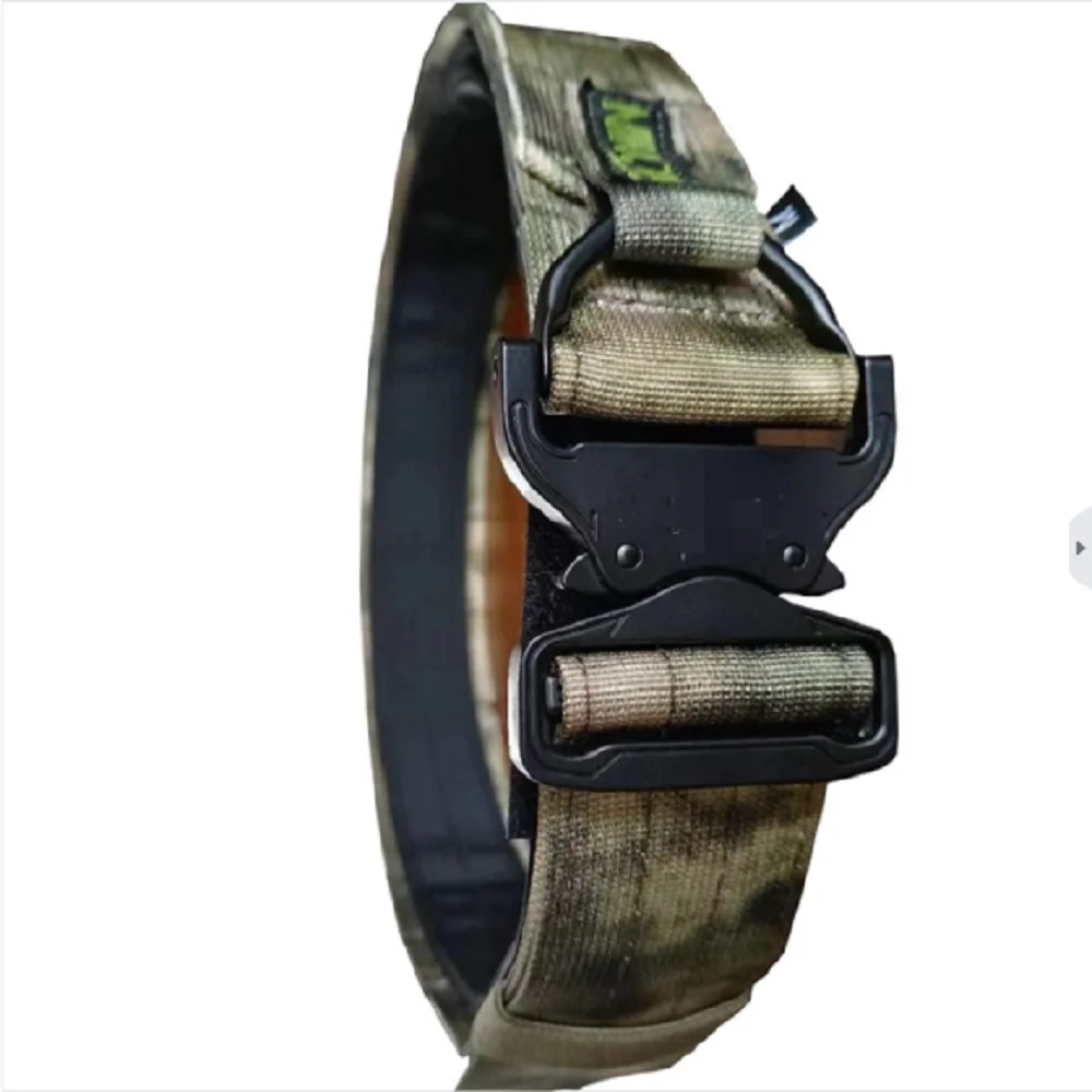 Cinturón táctico Raider, alta resistencia, hebilla fundida a presión, 2 "Ruins Camo