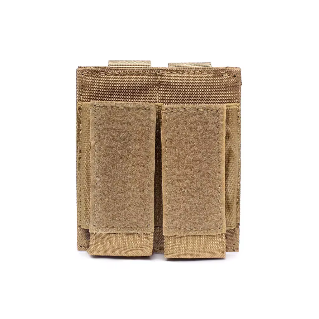 Funda táctica MOLLE para cargadores de pistola y linterna - imagen 2