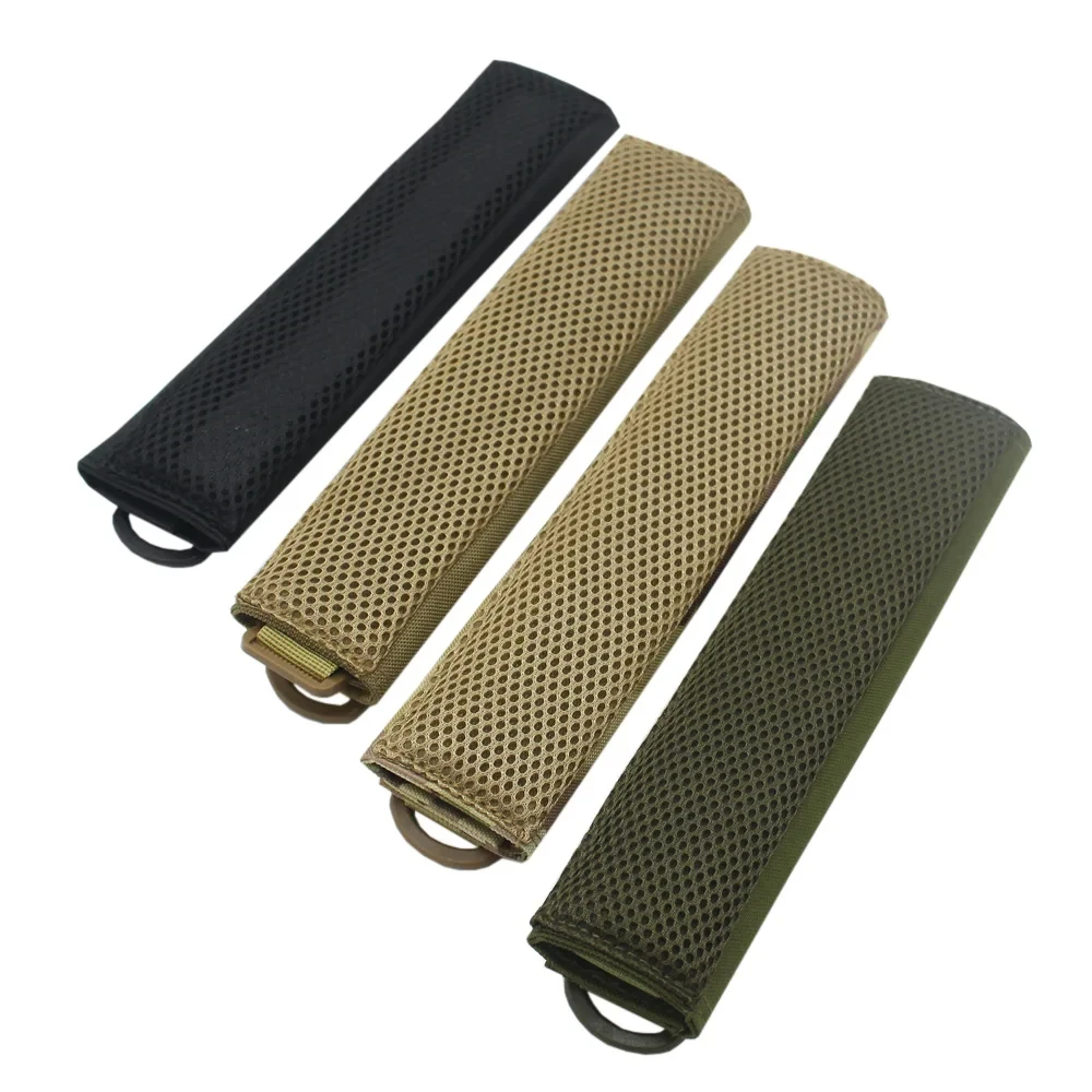 Funda táctica Modular para auriculares, funda protectora para auriculares, diadema Molle, micrófono, orejera de caza, correa de soporte para auriculares - imagen 5