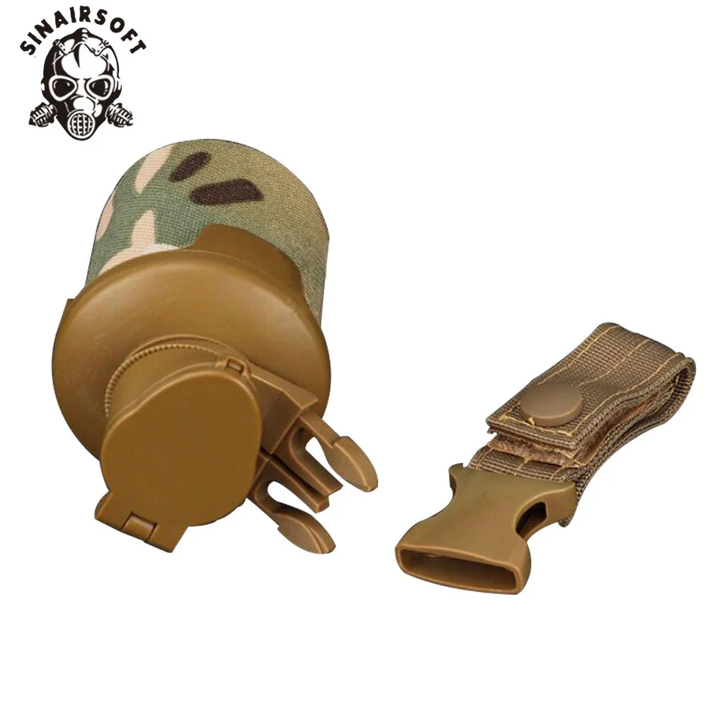 Bolsa de almacenamiento BB plegable de 3000rds, sistema de bolsa Molle para revistas tácticas militares, accesorios de Paintball, organizador de tiro Airsoft - imagen 4