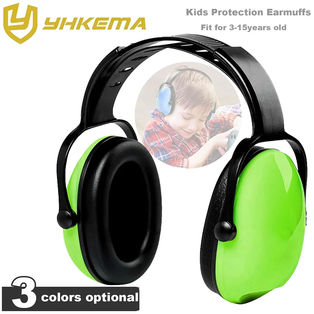 YHKEMA K50 3-15 años de edad protección auditiva para bebés orejeras de seguridad Protector auditivo con reducción de ruido para niños auriculares