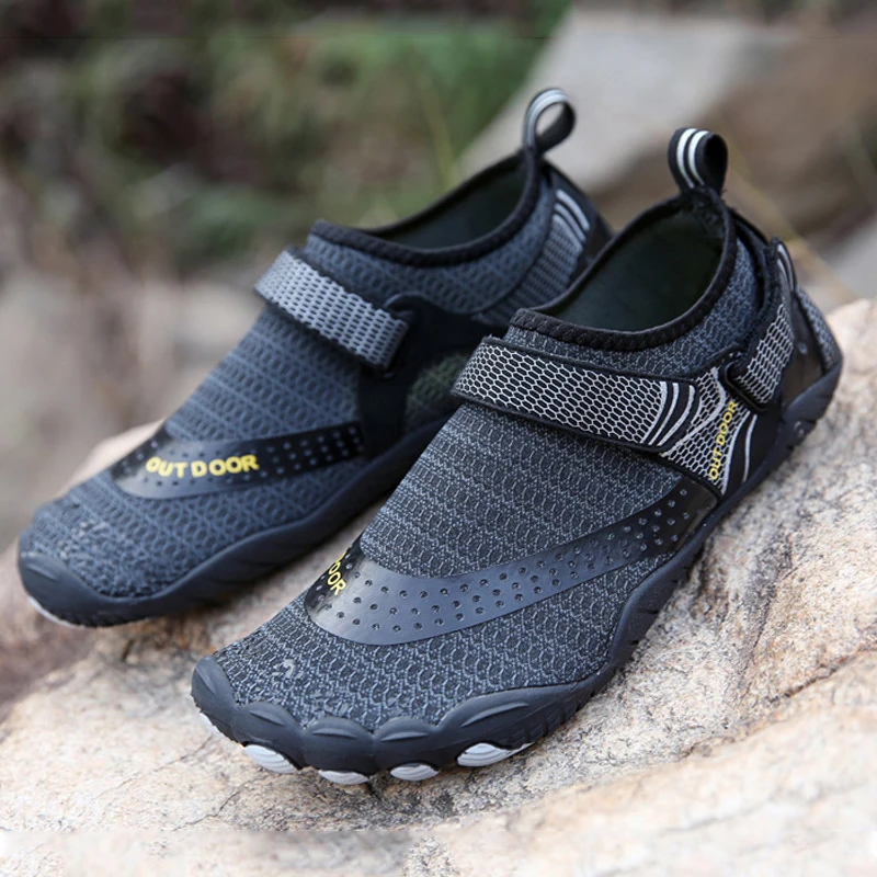 KOWM, zapatos acuáticos de playa para hombre, zapatos acuáticos de secado rápido para nadar, zapatillas para la playa, zapatillas deportivas ligeras para Surf aguas arriba para mujer - imagen 5