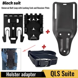 QLS Kit Sistema de Bloqueo Rápido con Funda y Cinturón Táctico