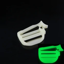 Hebilla desmontable luminosa con gancho nailon para mochila MOLLE
