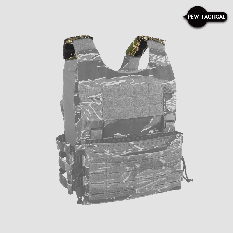 Chaleco táctico PEW TACTICAL SS LV119, conjunto de hombreras universales, cubierta de correa portadora de placa UA94 - imagen 4