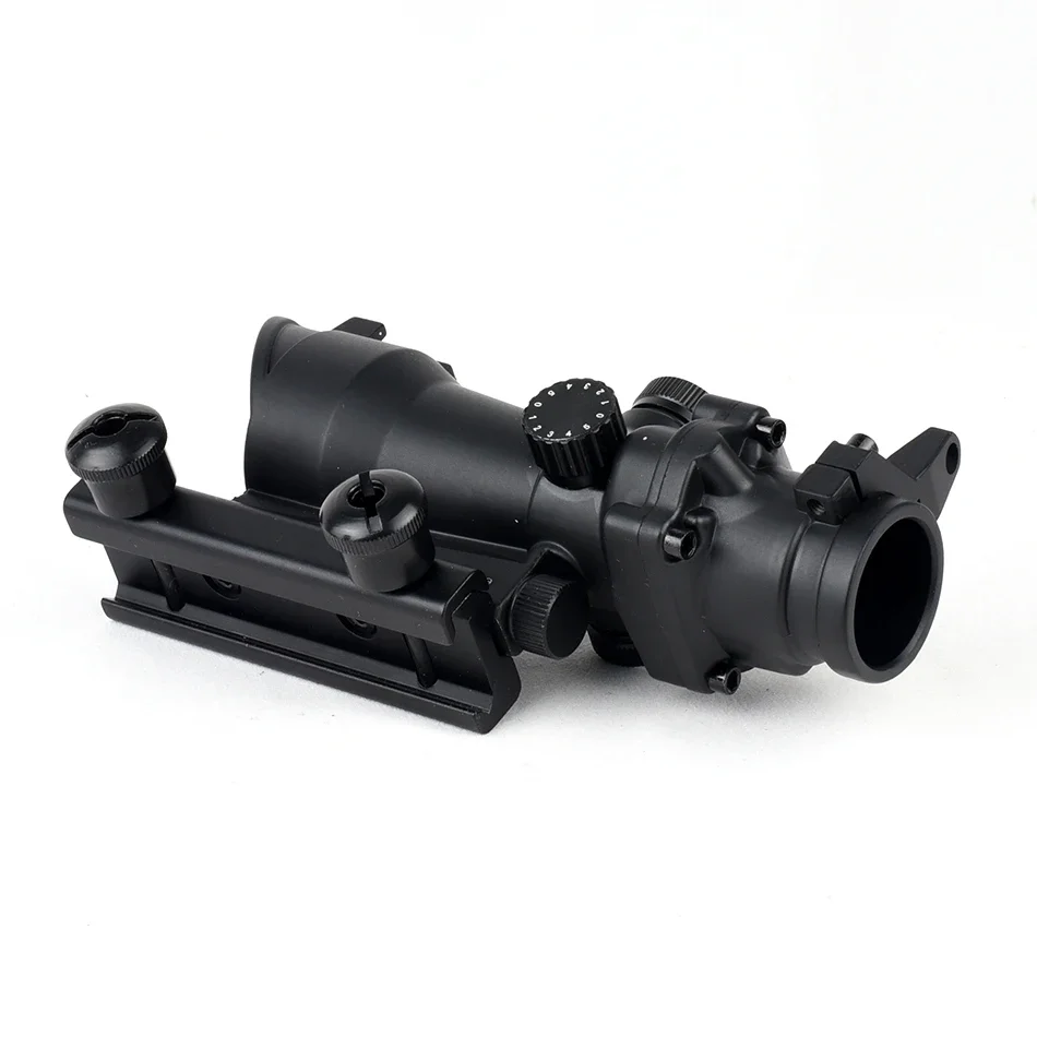 Mira telescópica táctica de punto rojo, accesorio óptico compacto, 1x32 ACOG, compatible con riel de 20mm - imagen 3