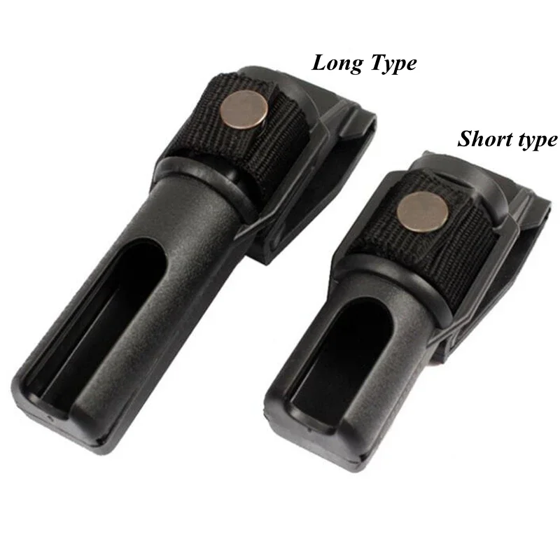 360 °   Soporte de bastón extensible giratorio para bastón telescópico de 21-26 ", bolsa de bastón ajustable, fácil uso, táctica - imagen 3