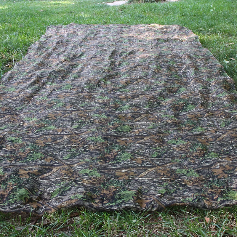 Tela de caza de 1,5x1 metros, tela de camuflaje forestal, jungla de camuflaje para trajes Ghillie, ropa y accesorios de caza - imagen 5