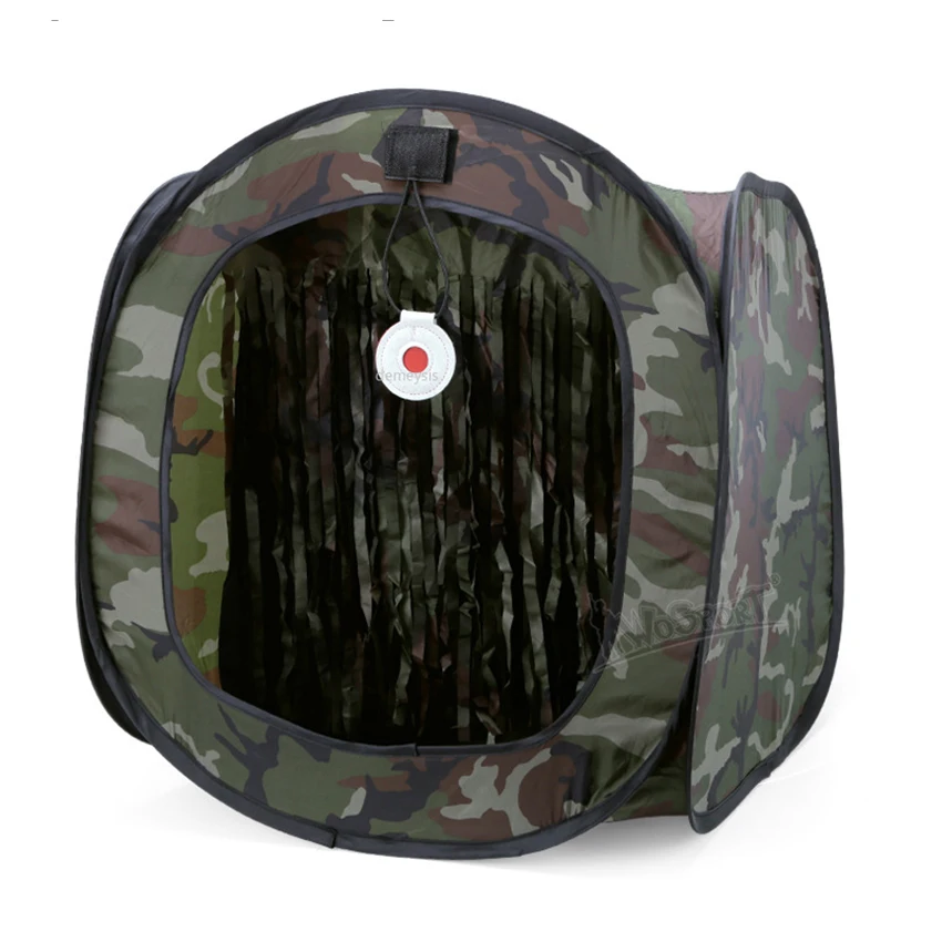 Estuche de catapulta de caza y tiro con arco al aire libre, tienda de entrenamiento de tiro Airsoft, tirachinas plegable, tienda de tiro táctica BB - imagen 2