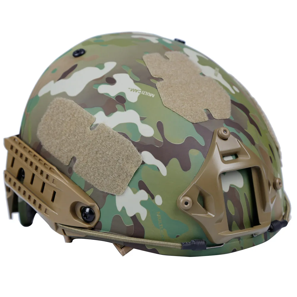 Casco táctico rápido Airsoft casco AF MH de alta resistencia ABS engrosado PJ pistola de aire tiro CS equipo de protección de Paintball - imagen 4