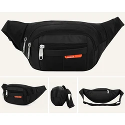 Riñonera Unisex de gran capacidad, impermeable, resistente al desgaste, multifuncional, para deportes, ocio, pecho, bolsa para teléfono móvil