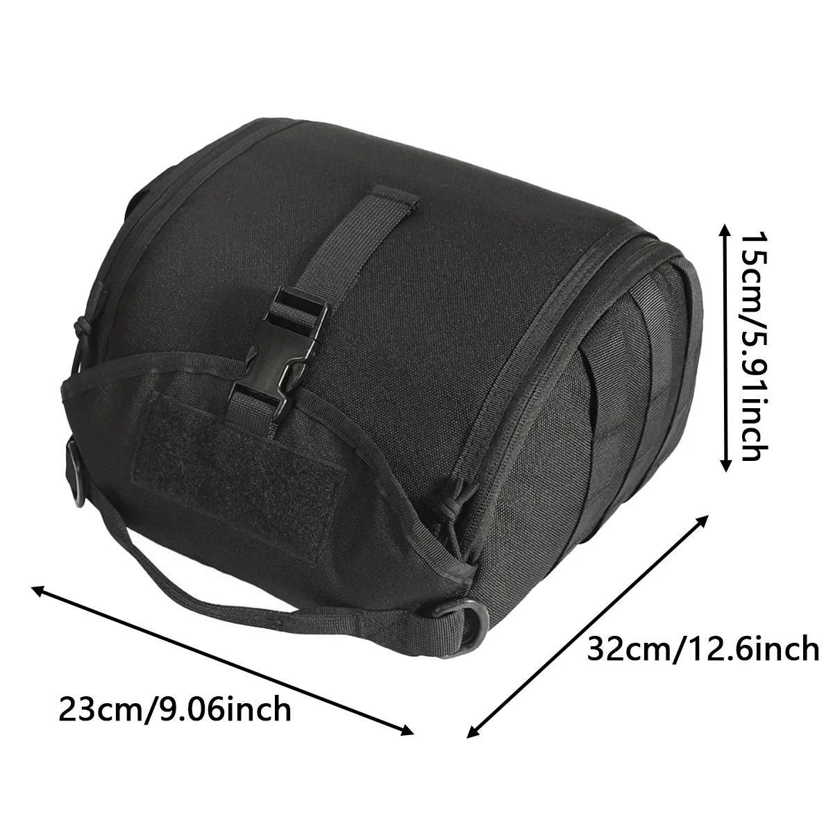 Bolsa táctica para casco, bolsa de transporte multiusos Molle para deportes al aire libre, caza y tiro - imagen 5