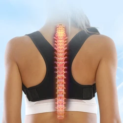 Postura ajustable tirantes para espalda soporte para hombros salud de espalda jorobada