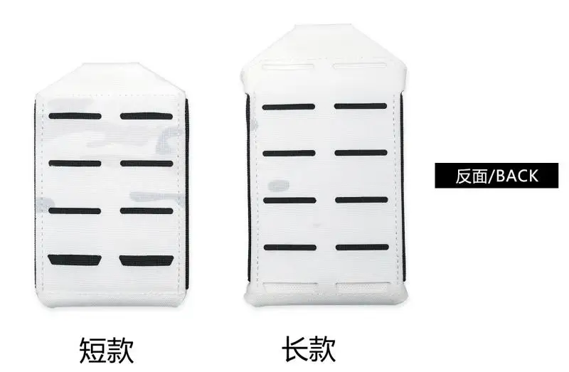 Kit de herramientas táctico multifuncional de camuflaje para nieve, bolsa para walkie-talkie, chaleco de caza de camuflaje, bolsa de accesorios, bolsa de fijación MOLLE - imagen 4